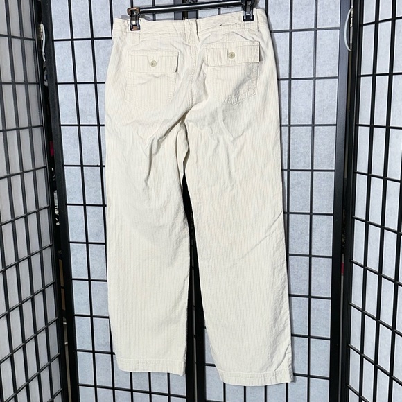 Banana Republic Striped Cotton/Linen Trouser Pants 12 - Picture 2 of 12